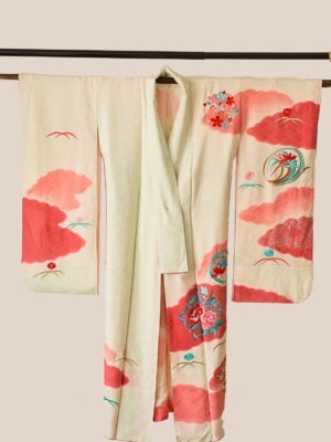 Kimono Furoside vintage en soie