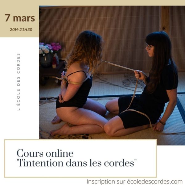 Cours Online l'intention dans les cordes